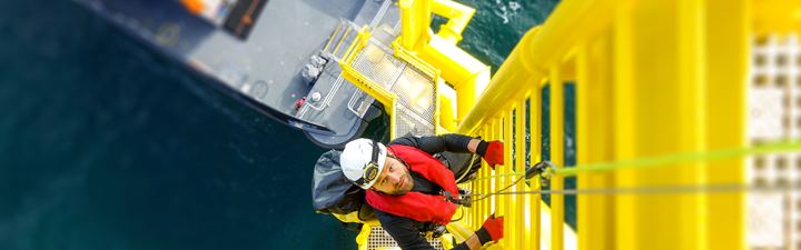 Offshore health and safety banner image