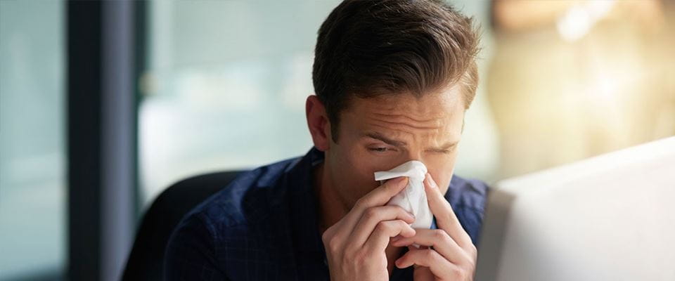risk of staff presenteeism at work when sick