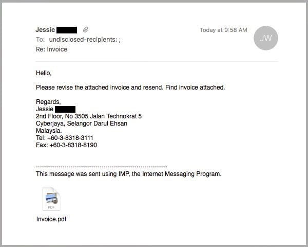 How to spot a phishing email scam image 3